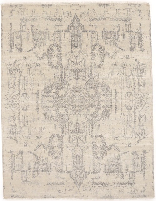 Contemporary Distressed 8X10 Modern Oriental Rug