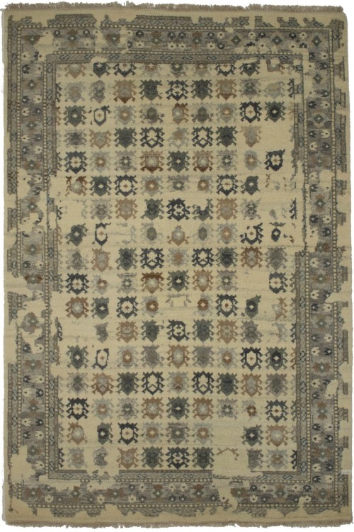 Allover Tribal 5X8 Modern Oriental Rug