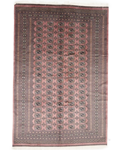 Rusty Pink Tribal 6X9 Bokhara Pakistan Rug
