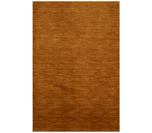 Orange Solid Gabbeh Modern Rug in All Size